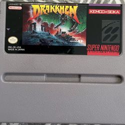 Drakkhen Super Nintendo Video Game