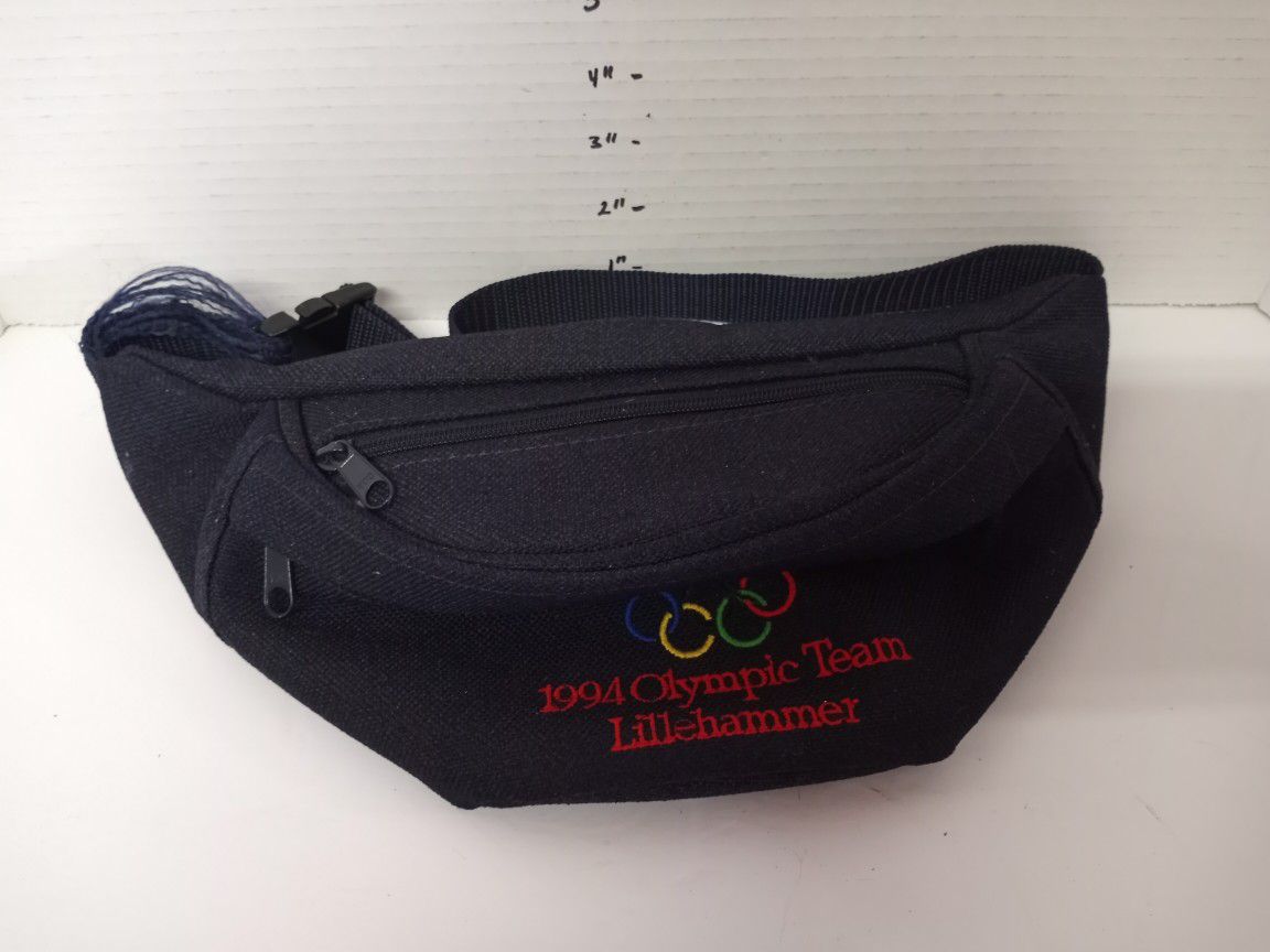 Vintage 1994 Official Olympic Team Lillehammer Fanny Pack
