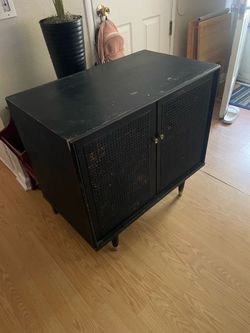 Mid-Century Modern Entry Cabinet
