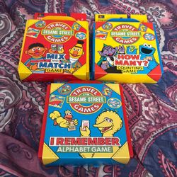 Sesame Street Traveling Games