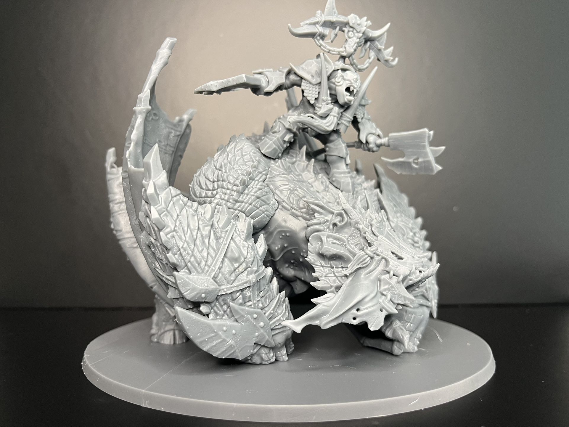 Resin 3D Printing For Tabletop Fantasy Gaming as Warhammer 40k Trench Crusade 