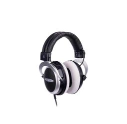 Monoprice Semi-Open Over Ear Wired Headphones, Low Deep Bass, Comfortable Headphones for Kids Teens Adults, for Smartphone, Computer, Laptop