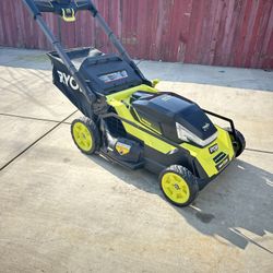 RYOBI 80V HP Brushless Battery Cordless Electric 30 in. Multi-Blade Lawn Mower