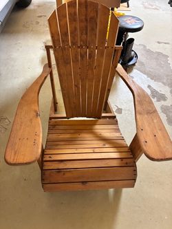 Wooden chair