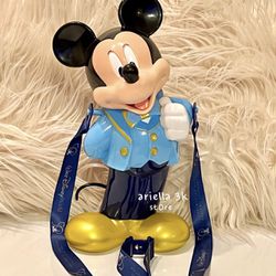 BRAND NEW!  Walt Disney World 50th Anniversary Mickey Mouse Popcorn Bucket   