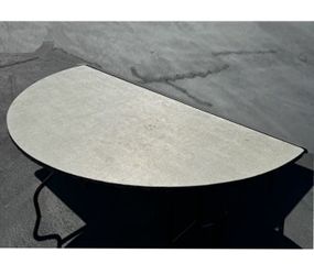 60" Half Round Folding Commercial Table