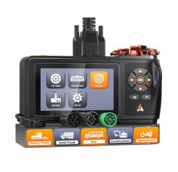 ANCEL HD430 Heavy Duty Truck Scanner DPF Maintenance Cummins Caterpillar Engine, OBD Scan Tool Code Reader