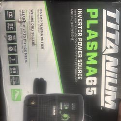 Titanium  65 Amp Plasma Cutter New In Box