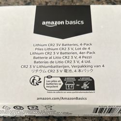 Lithium CR2 3V batteries (Pack of 4)