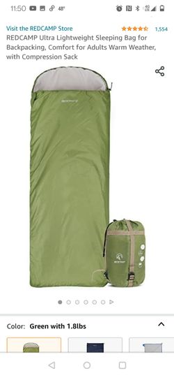 Red Camp Sleeping Bag