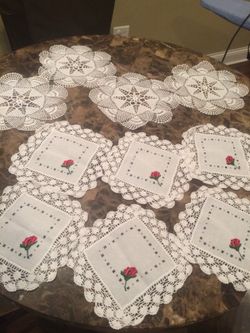 Doilies hand made