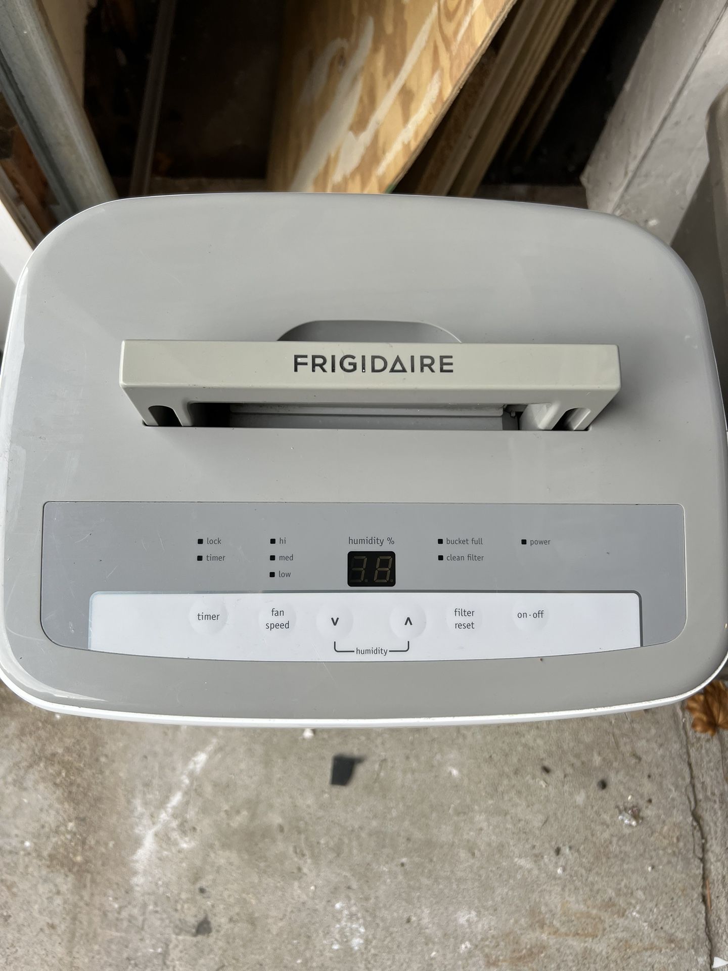 70 Pint frigidaire dehumidifier $150