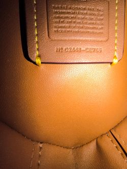 Coach heart crossbody tote purse
