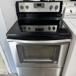Whirlpool Stove Electric Stainless Steel 
