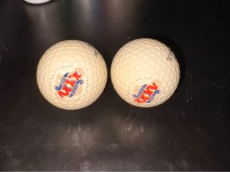 Super Bowl golf balls, January 28, 2001