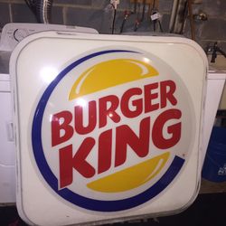 Burger King Sign 