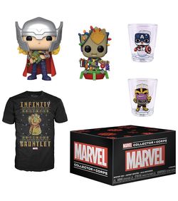 NEW Funko Marvel Holiday Theme, XL T-Shirt