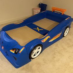Car Twin Bed Blue