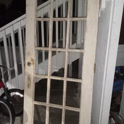 15 Panel Antique French Door