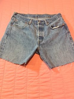 Men’s Levi’s 501 Denim Cutoff Shorts – W31 1660