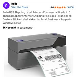 Rollo USB Shipping Label Printer 