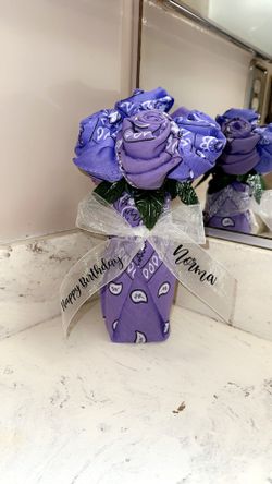 Bandana Roses Bouquets purple Bandanas