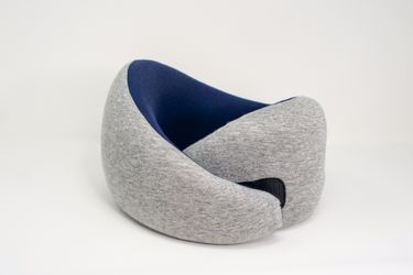 Ostrich Pillow GO - Memory Foam Travel Pillow - Blue - USED