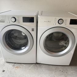 LG Washer And Gas Dryer 