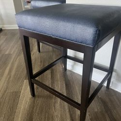 Four Large Bar Stools