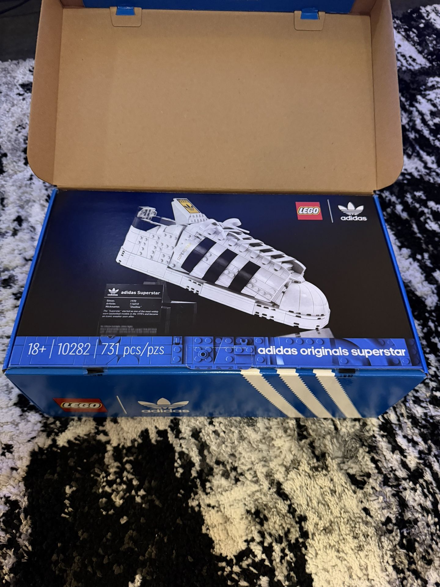 adidas lego susperstar set brand new