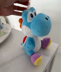 Nintendo Super Mario All-Star Collection Light Blue Yoshi Plush. Light Blue Yoshi Nintendo Plush Toy