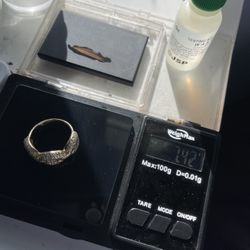 14k Ring - 18k Brooch Gold 