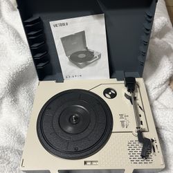 Victrola Navy Blue Record Player