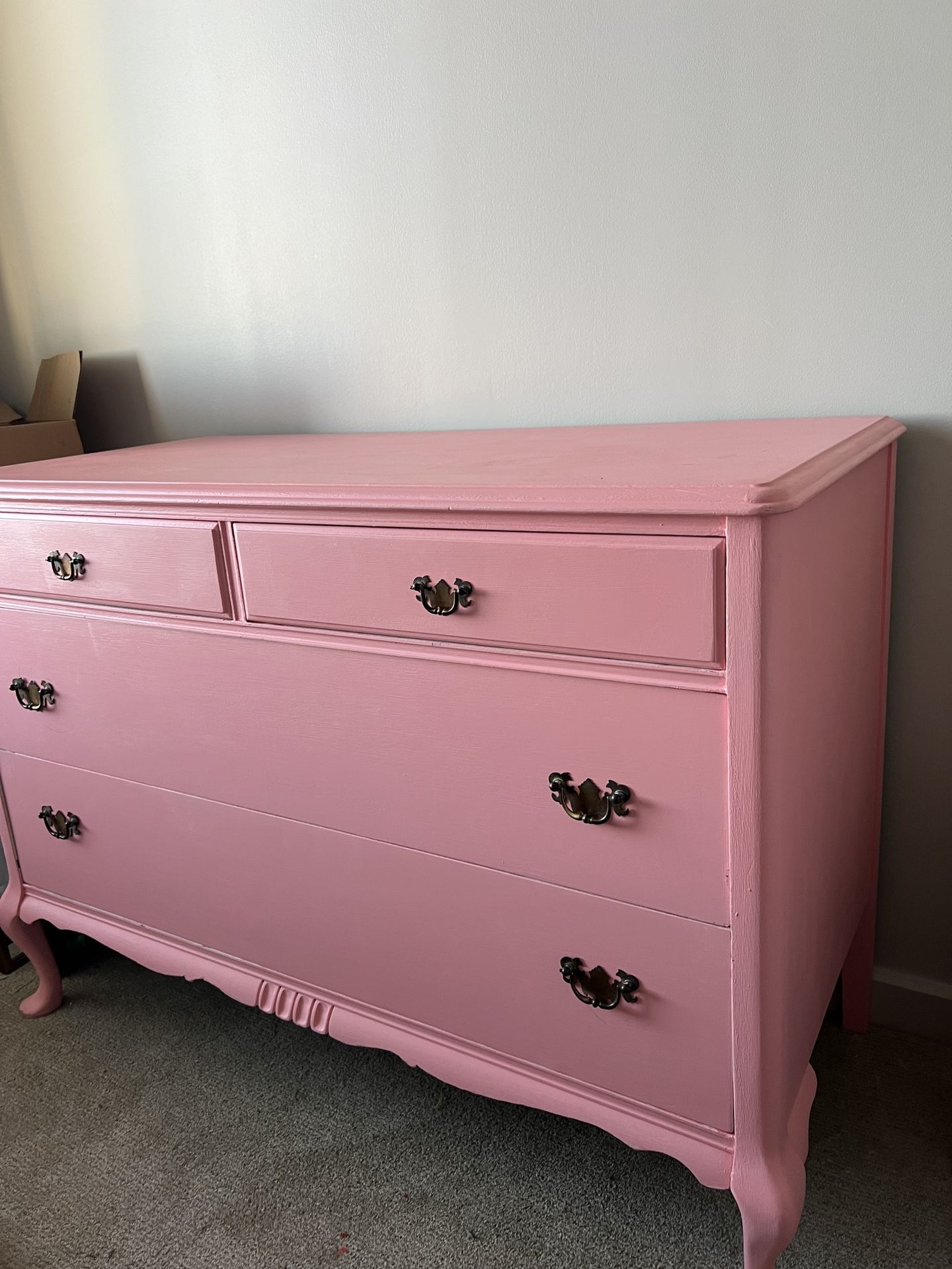 Pink Vintage Dresser