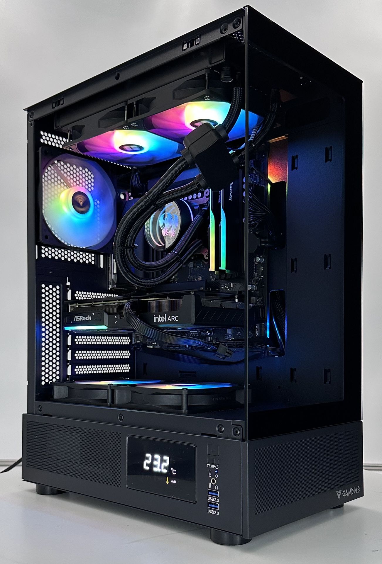 *Black Friday Deals* NVIDIA RTX 5060 Intel i5-12400F 16GB DDR5 RAM 500GB SSD RGB Gaming Computer