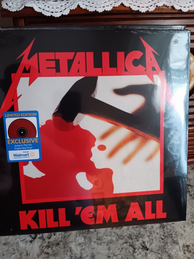 Metallica Kill'em All Vinyl New Sealed