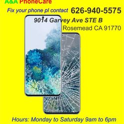 Samsung Galaxy Repair Service  Please Contact Us 626 940_5575 9014 Garvey Ave STE B Rosemead CA 91770 Monday To Saturday 9am To 6pm 