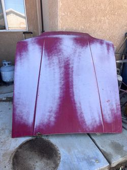 1990 mustang hood