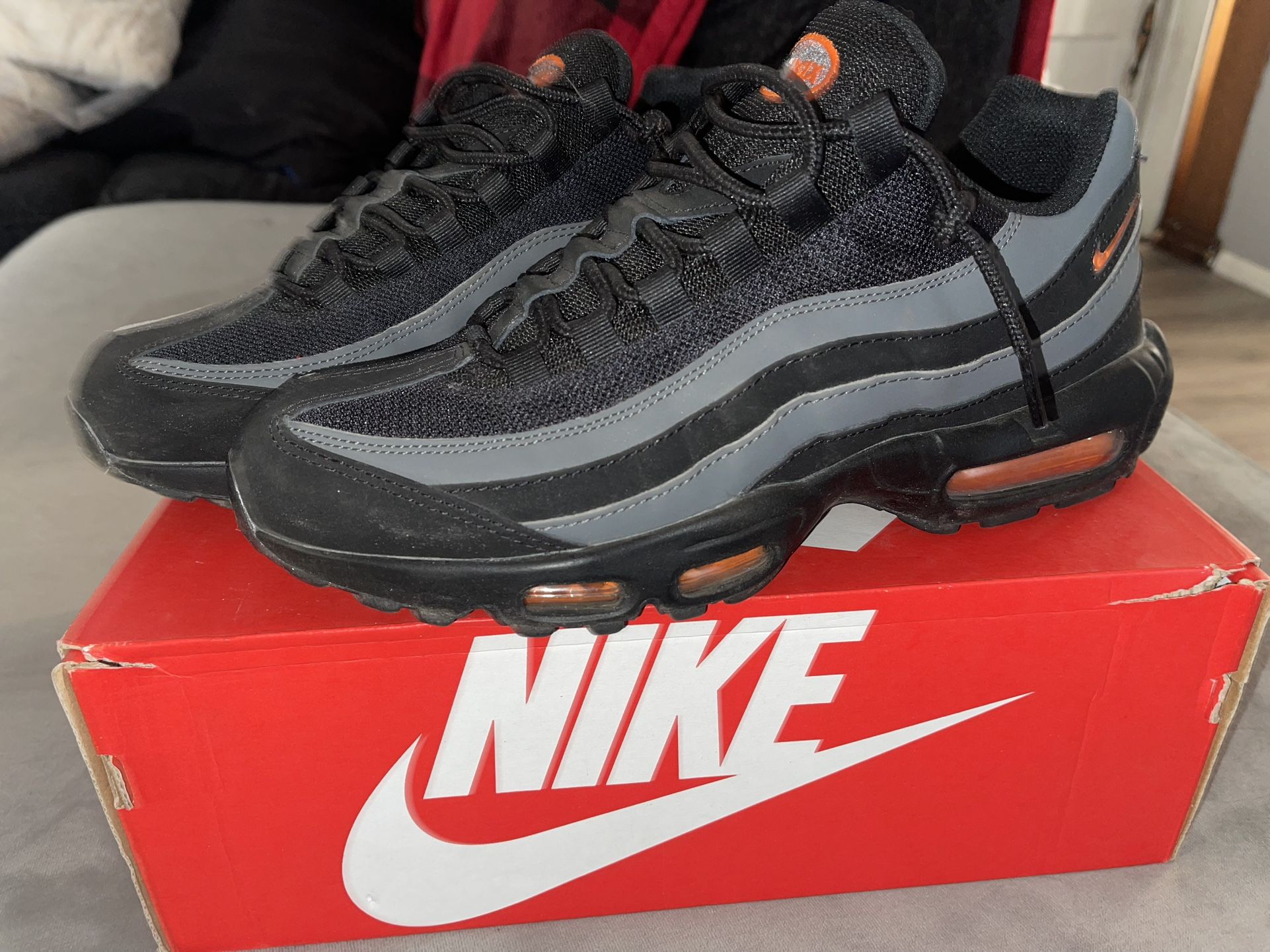 Airmax 95 “Halloween” Black/orange/grey