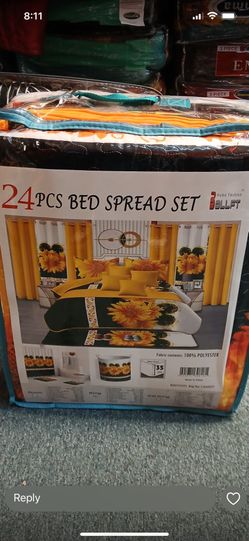 Cobijas Para Cama 24 Piesas