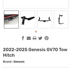 Genesis GV70 Trailer Hitch