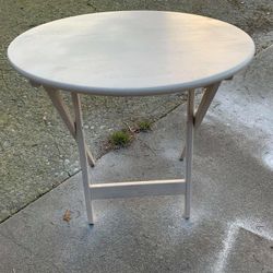 Light Biege Wood TV Tray $5 Pick Up In Sumas Or Could Meet Or Deliver