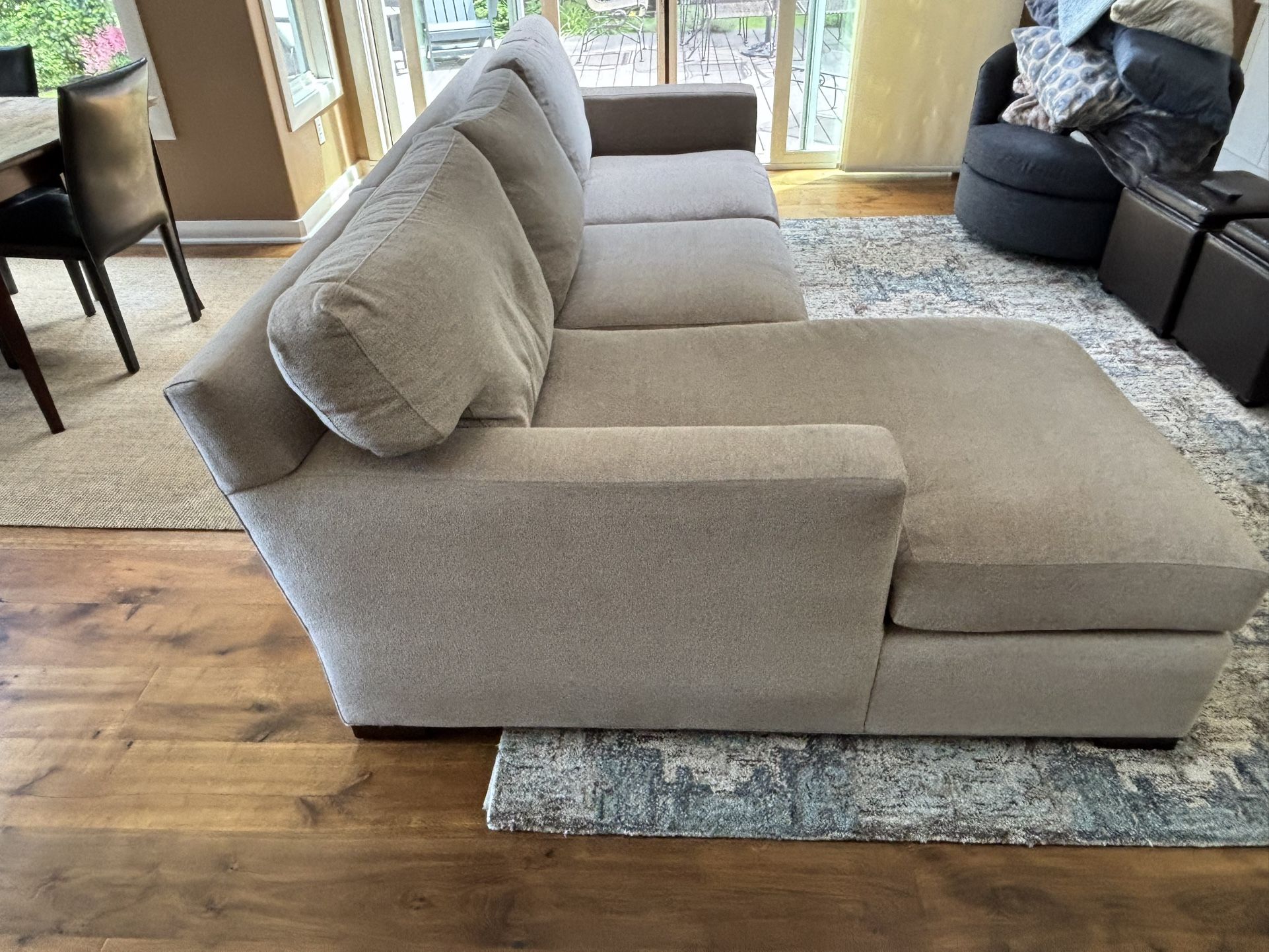 Create and Barrel Couch . 96 Inch In Length