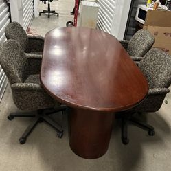 Conference Table with 4 Chairs