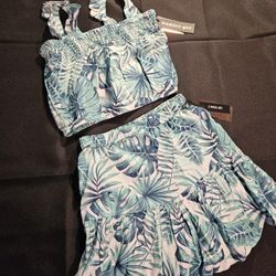 Madden Girl 2pc set Tie Dye