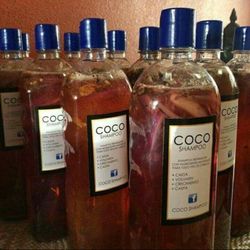 100% ORGANIC COCONUT SHAMPOO. No chemicals