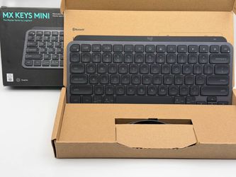Logitech MX Keys Mini Wireless Keyboard for Mac PC Laptop Illuminated Graphite