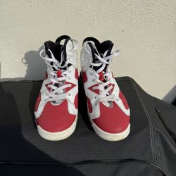 Red Jordan 6 Size 13