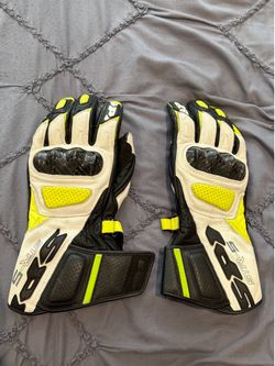 Spidi Men’s STR-5 Leather Motorcycle Gloves XL