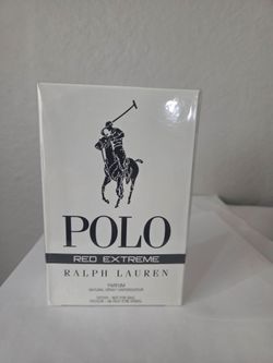 DISCONTINUED AND HARD TO FIND! RALPH LAUREN POLO RED EXTREME PARFUM 4.2/125ML,  NEW SEALED BOX